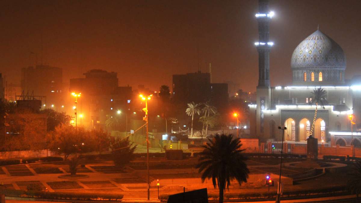 Firdos Square in Baghdad